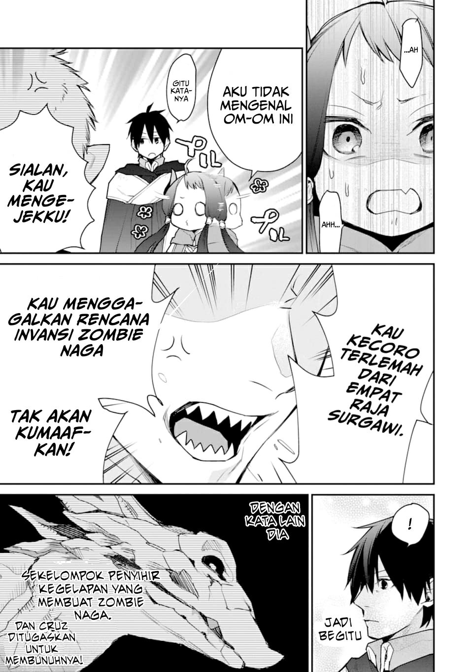 Saikyou no Madoshi. Hisa ni Ya wo Ukete Shimatta no de Inaka no Eihei ni Naru Chapter 19 page 28