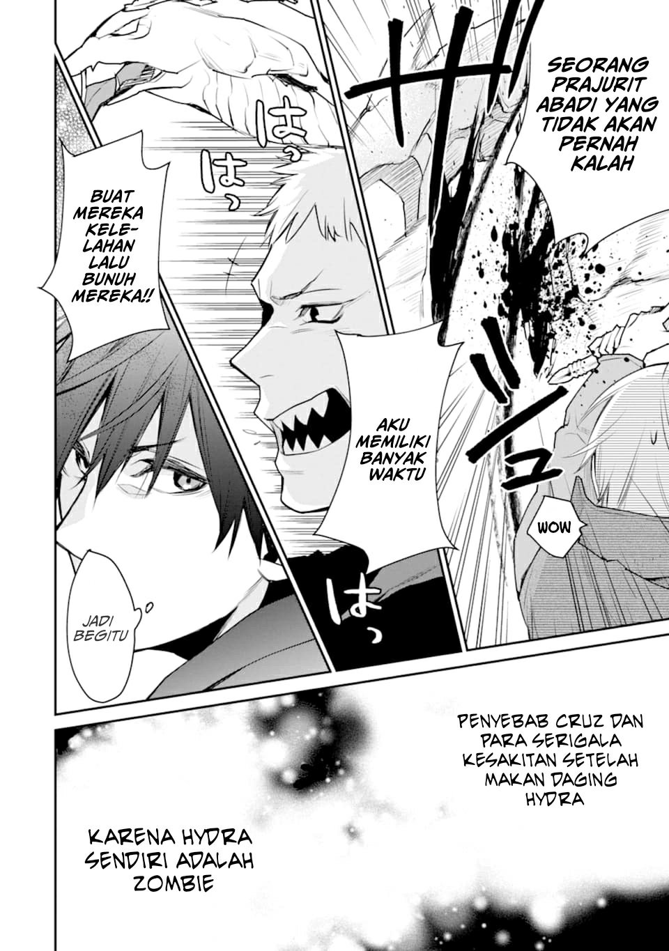 Saikyou no Madoshi. Hisa ni Ya wo Ukete Shimatta no de Inaka no Eihei ni Naru Chapter 19 page 62