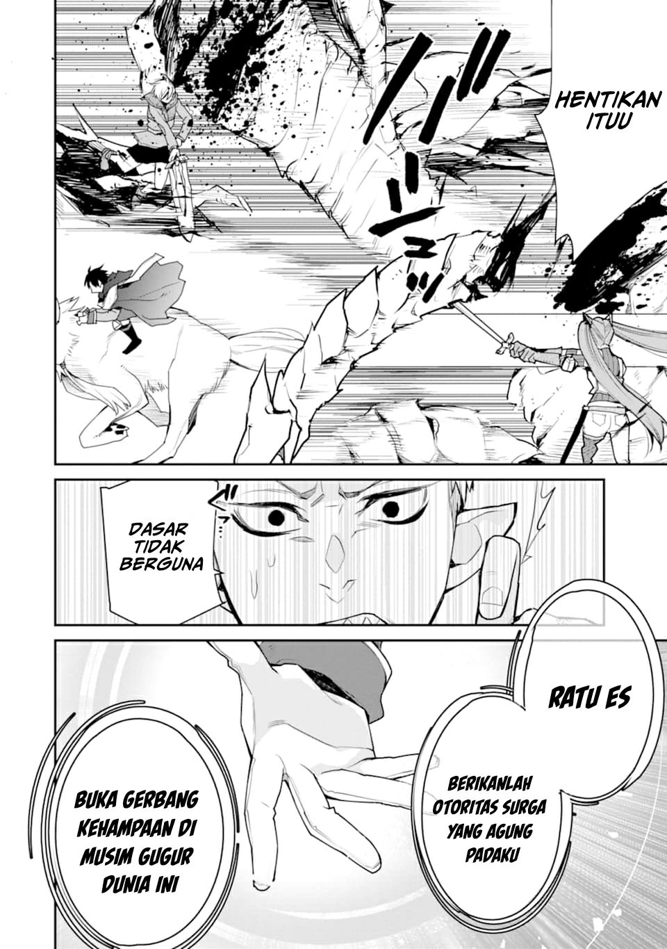 Saikyou no Madoshi. Hisa ni Ya wo Ukete Shimatta no de Inaka no Eihei ni Naru Chapter 19 page 72