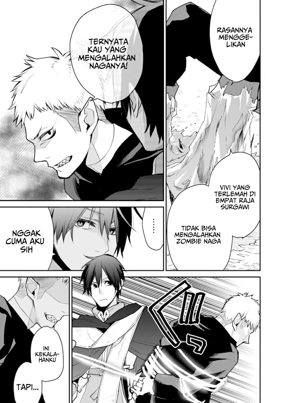 Saikyou no Madoshi. Hisa ni Ya wo Ukete Shimatta no de Inaka no Eihei ni Naru Chapter 19 page 80