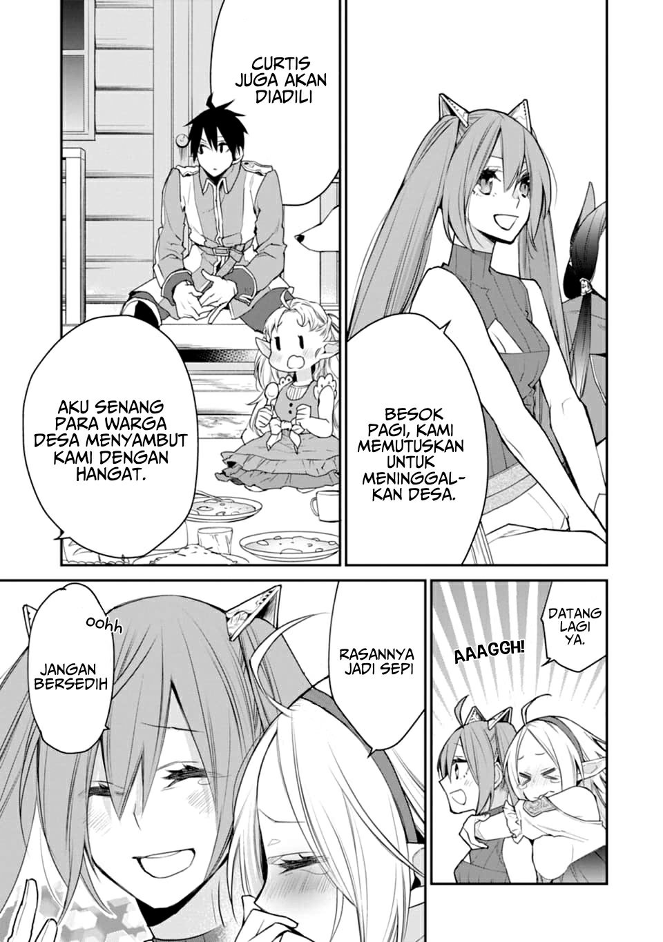 Saikyou no Madoshi. Hisa ni Ya wo Ukete Shimatta no de Inaka no Eihei ni Naru Chapter 20 page 34