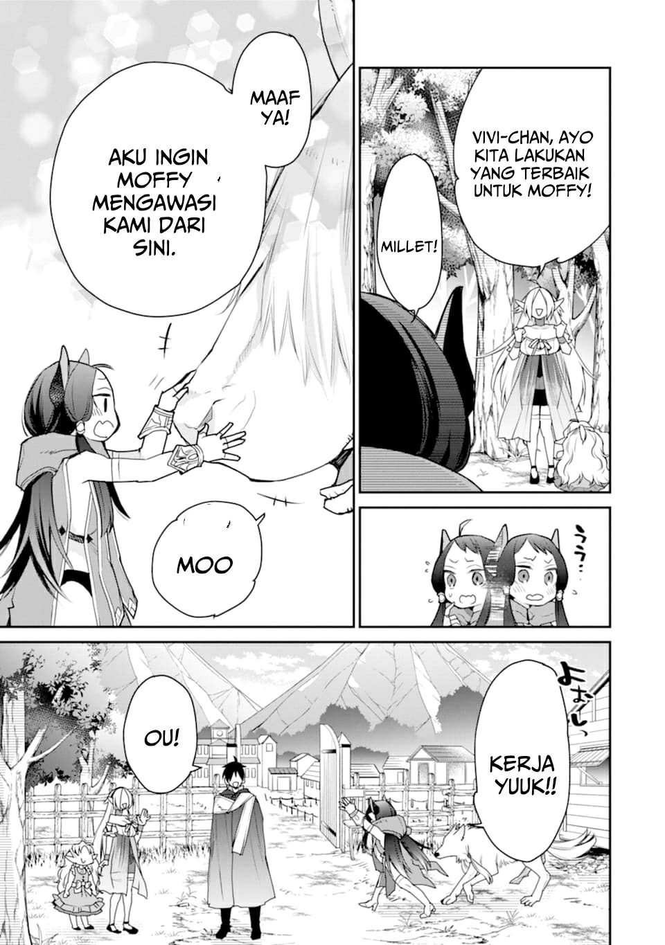 Saikyou no Madoshi. Hisa ni Ya wo Ukete Shimatta no de Inaka no Eihei ni Naru Chapter 21 page 42