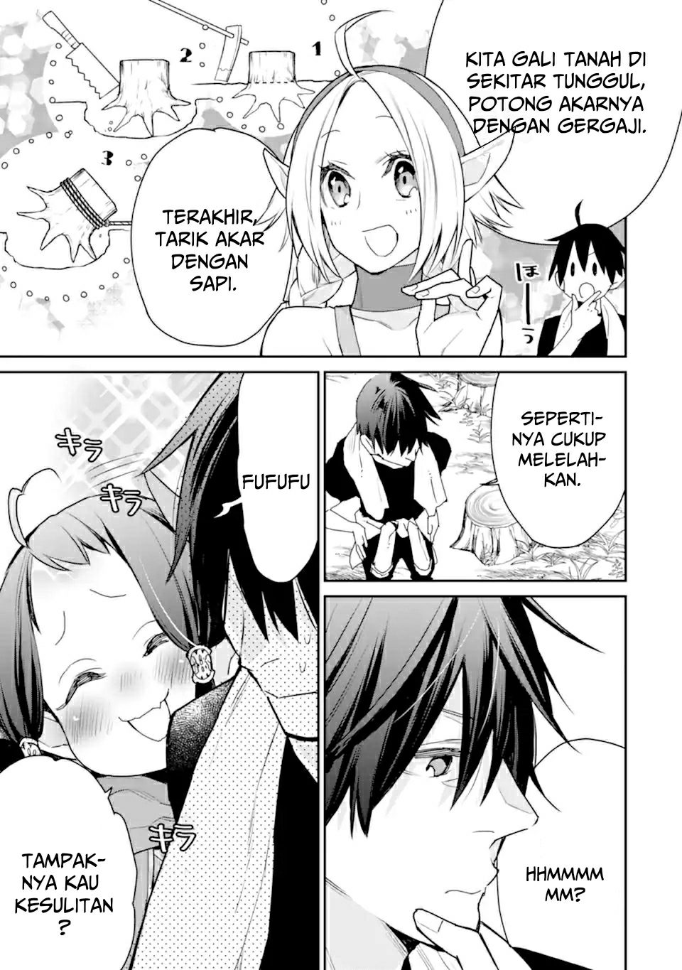Saikyou no Madoshi. Hisa ni Ya wo Ukete Shimatta no de Inaka no Eihei ni Naru Chapter 22.1 page 18