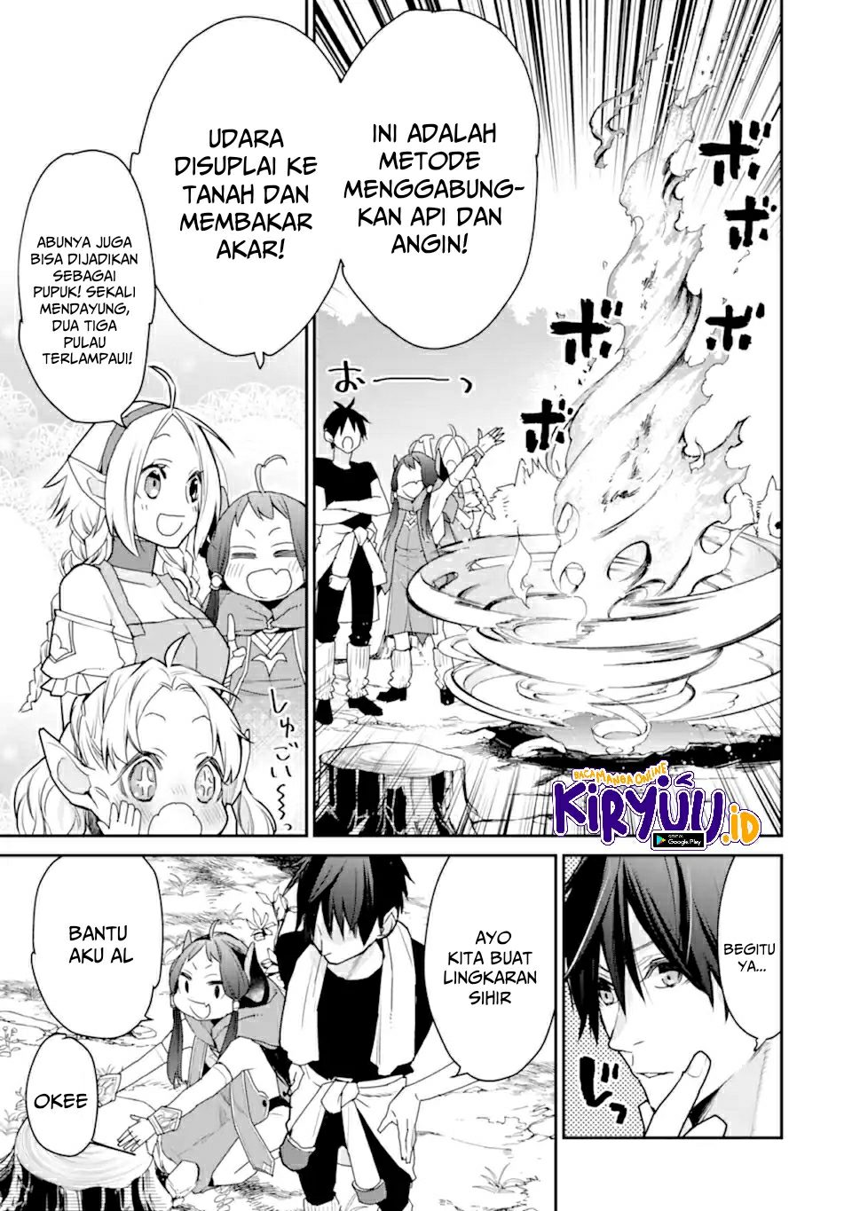 Saikyou no Madoshi. Hisa ni Ya wo Ukete Shimatta no de Inaka no Eihei ni Naru Chapter 22.1 page 22