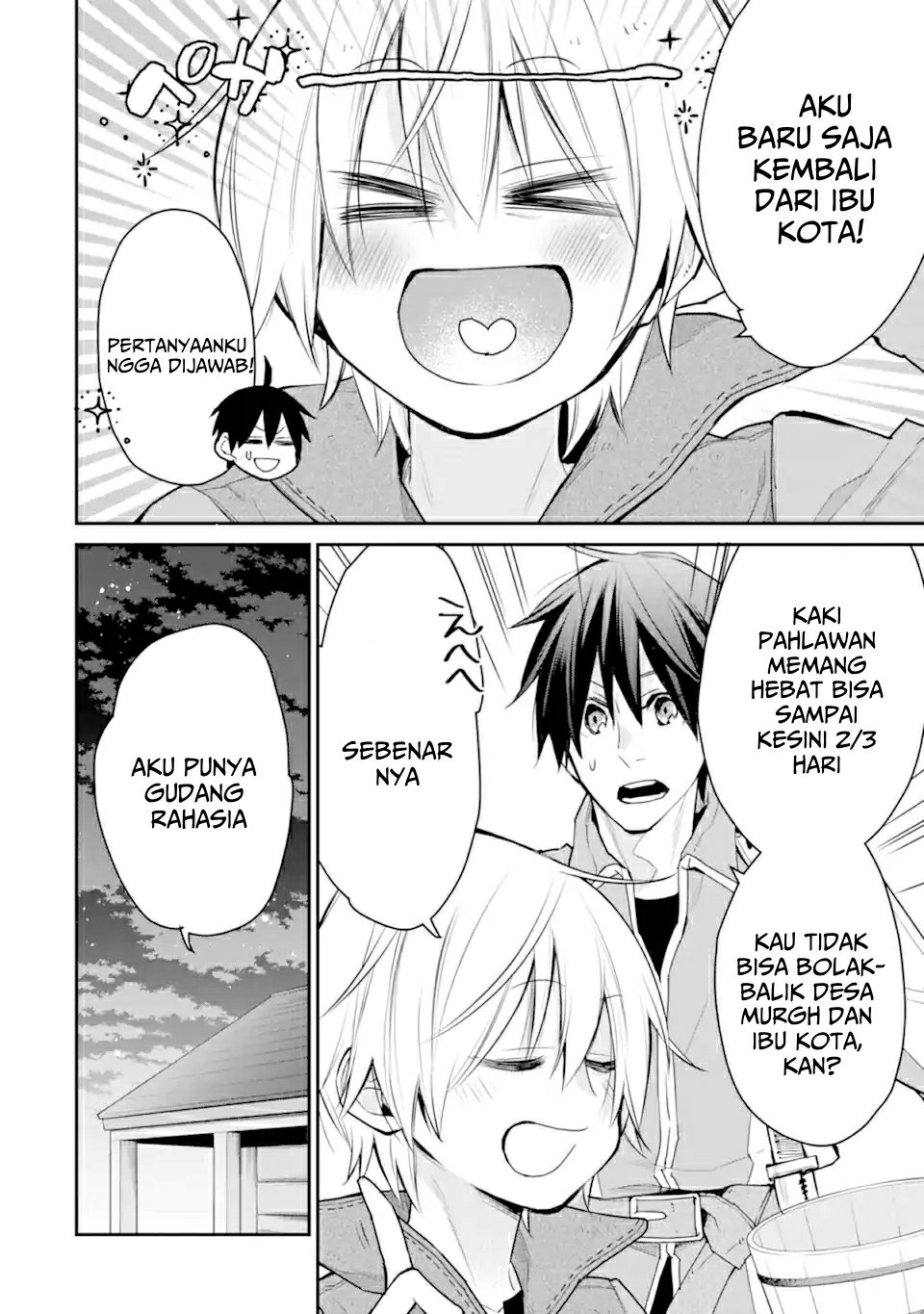 Saikyou no Madoshi. Hisa ni Ya wo Ukete Shimatta no de Inaka no Eihei ni Naru Chapter 23.1 page 14