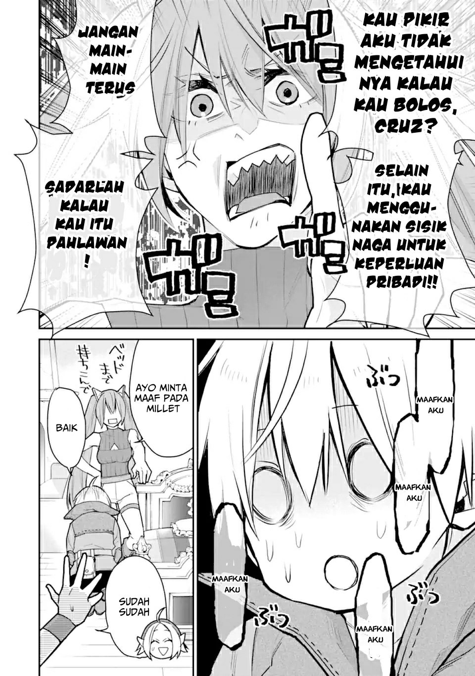 Saikyou no Madoshi. Hisa ni Ya wo Ukete Shimatta no de Inaka no Eihei ni Naru Chapter 23.1 page 30