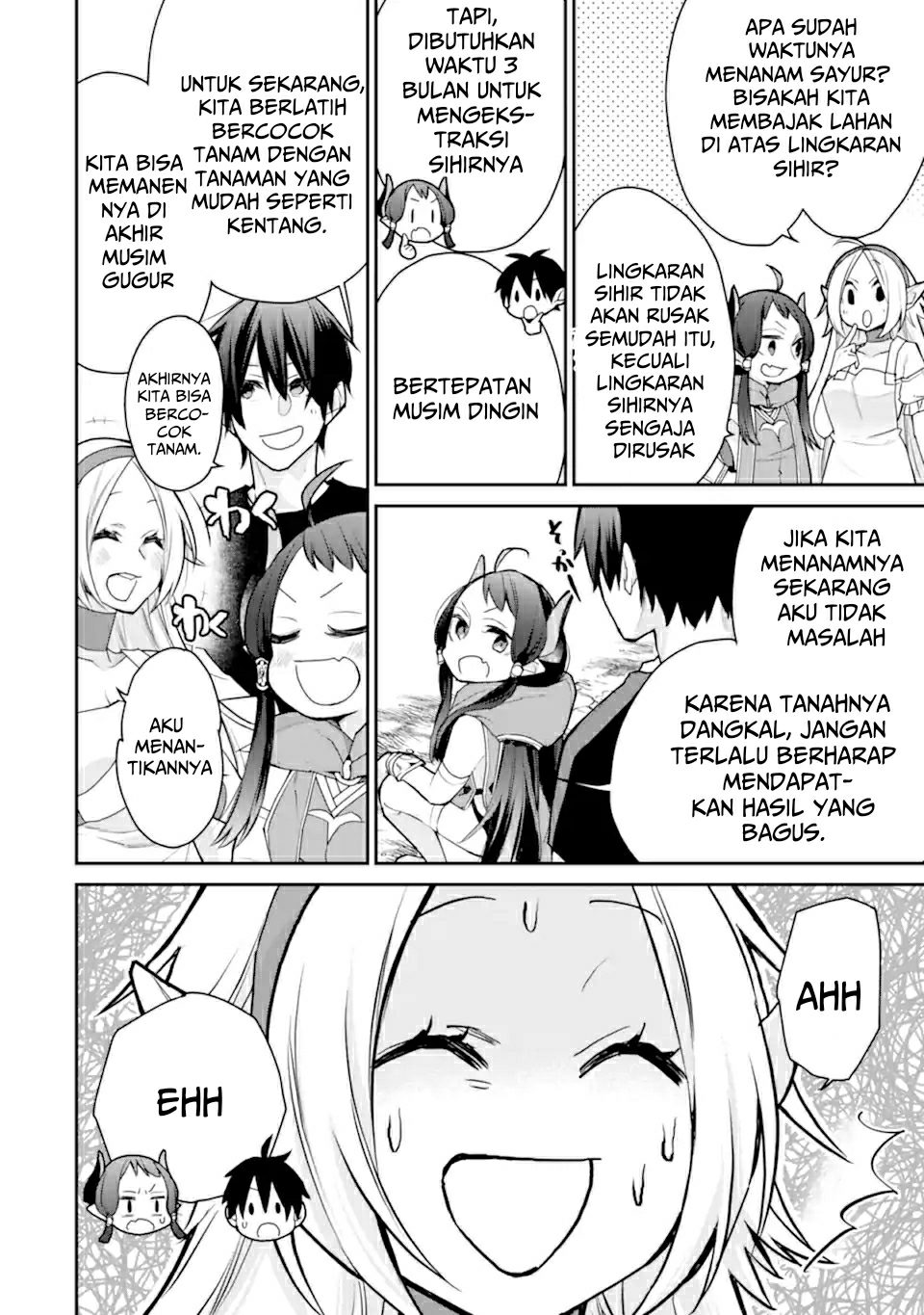 Saikyou no Madoshi. Hisa ni Ya wo Ukete Shimatta no de Inaka no Eihei ni Naru Chapter 23.2 page 34