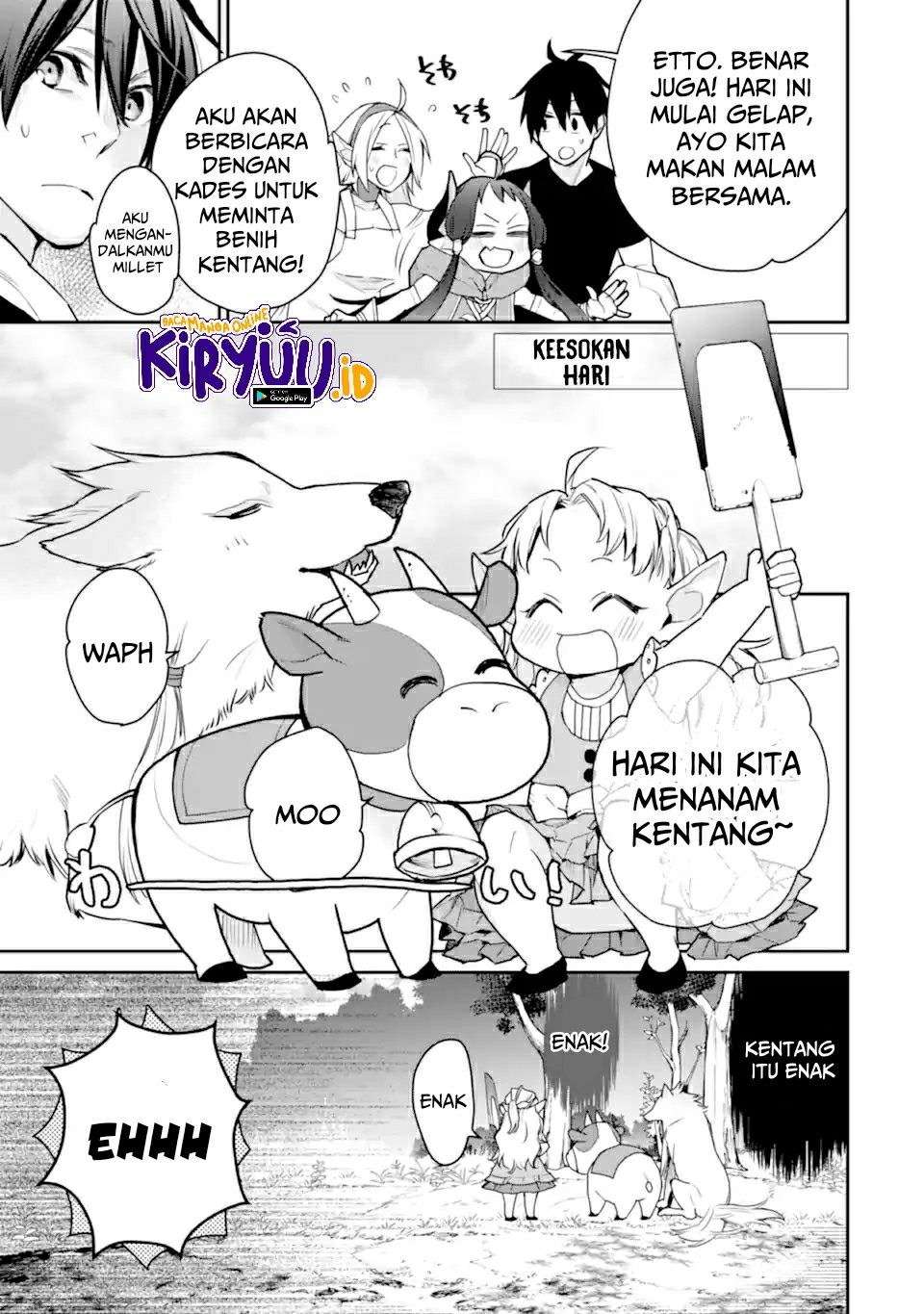 Saikyou no Madoshi. Hisa ni Ya wo Ukete Shimatta no de Inaka no Eihei ni Naru Chapter 23.2 page 36