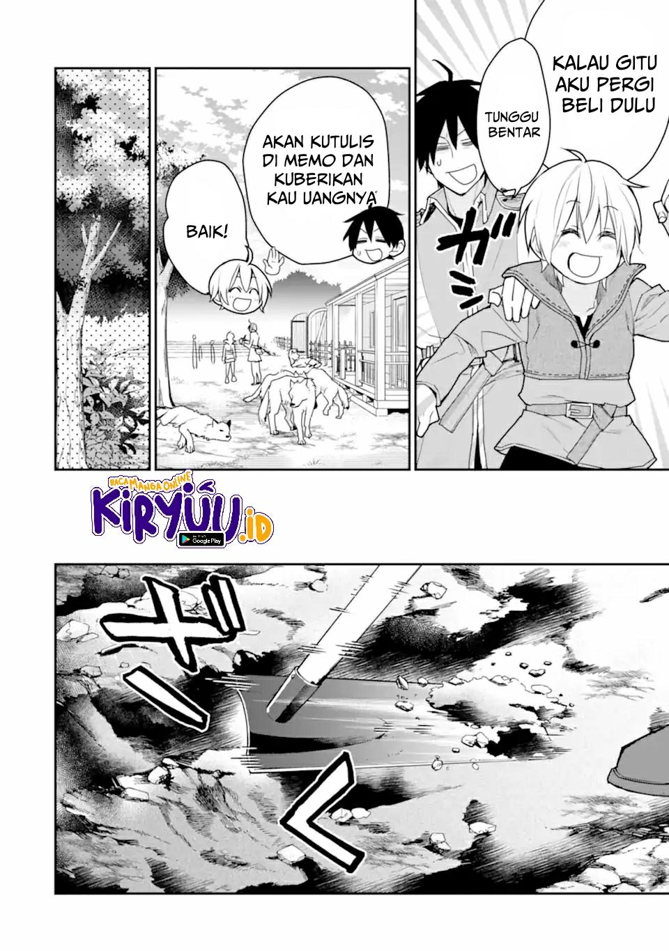 Saikyou no Madoshi. Hisa ni Ya wo Ukete Shimatta no de Inaka no Eihei ni Naru Chapter 23.3 page 20