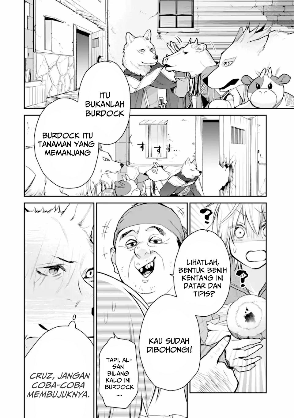 Saikyou no Madoshi. Hisa ni Ya wo Ukete Shimatta no de Inaka no Eihei ni Naru Chapter 24.2 page 18