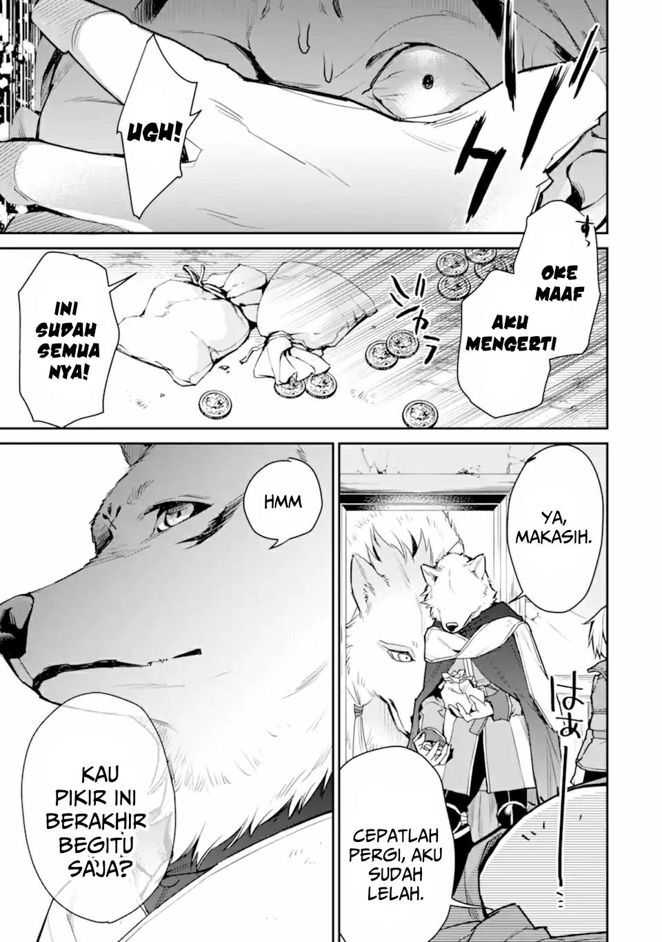 Saikyou no Madoshi. Hisa ni Ya wo Ukete Shimatta no de Inaka no Eihei ni Naru Chapter 24.3 page 16