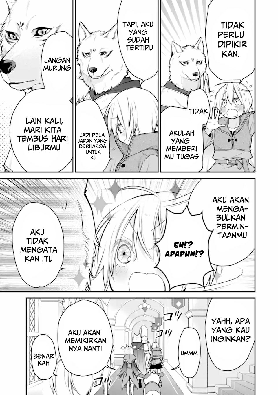 Saikyou no Madoshi. Hisa ni Ya wo Ukete Shimatta no de Inaka no Eihei ni Naru Chapter 24.3 page 24