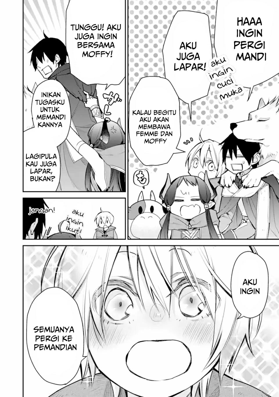 Saikyou no Madoshi. Hisa ni Ya wo Ukete Shimatta no de Inaka no Eihei ni Naru Chapter 24.3 page 34