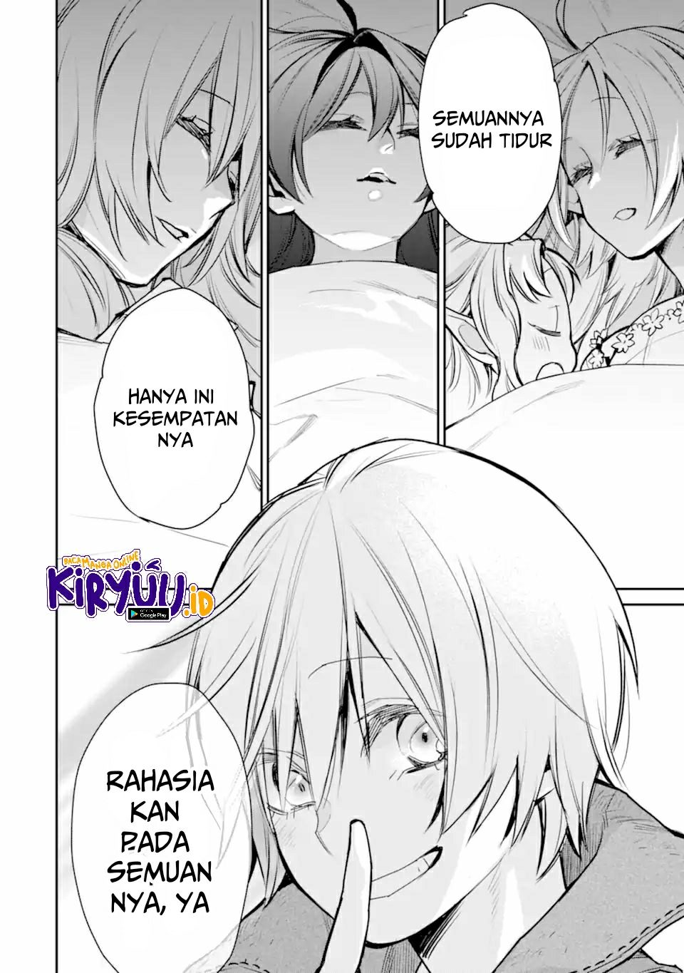 Saikyou no Madoshi. Hisa ni Ya wo Ukete Shimatta no de Inaka no Eihei ni Naru Chapter 24.3 page 38