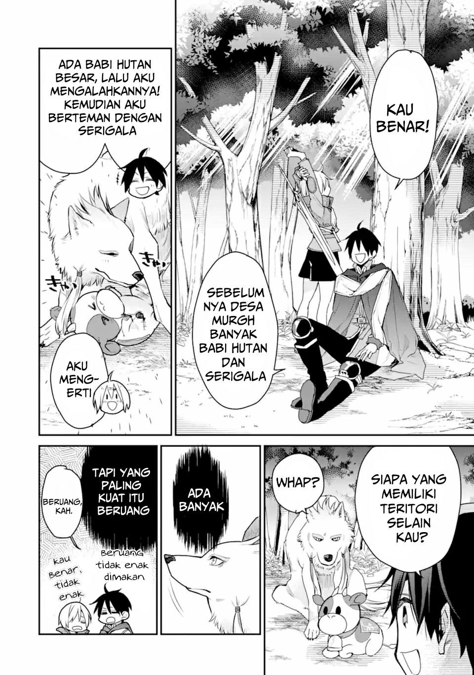 Saikyou no Madoshi. Hisa ni Ya wo Ukete Shimatta no de Inaka no Eihei ni Naru Chapter 25.2 page 12