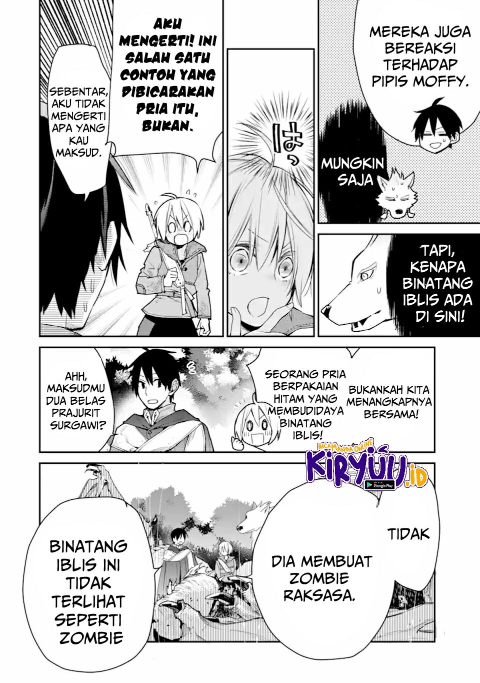 Saikyou no Madoshi. Hisa ni Ya wo Ukete Shimatta no de Inaka no Eihei ni Naru Chapter 25.2 page 32