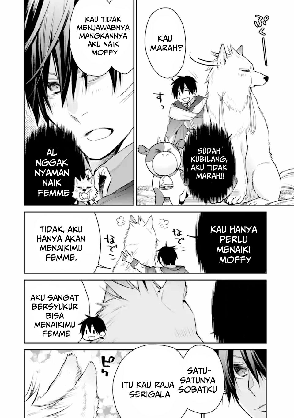 Saikyou no Madoshi. Hisa ni Ya wo Ukete Shimatta no de Inaka no Eihei ni Naru Chapter 26.1 page 14