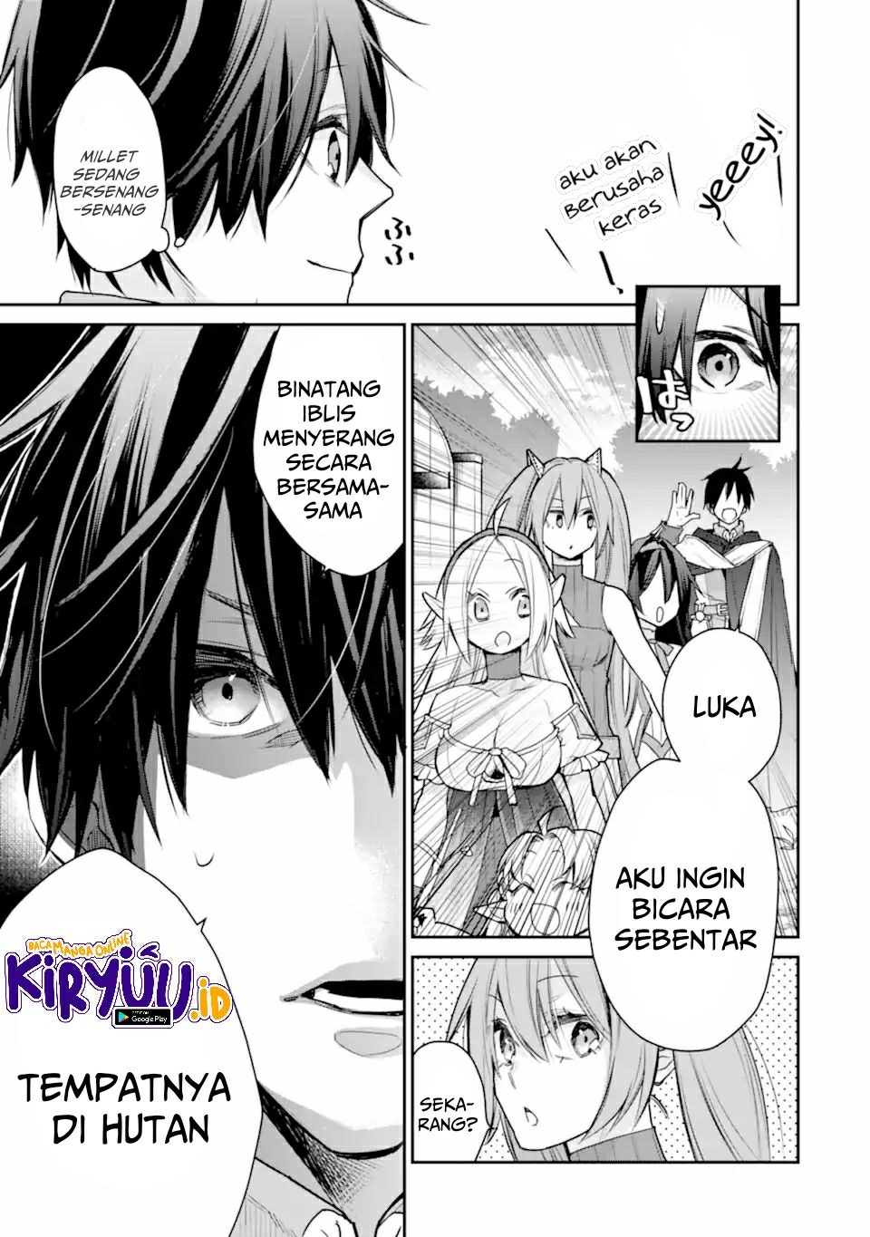Saikyou no Madoshi. Hisa ni Ya wo Ukete Shimatta no de Inaka no Eihei ni Naru Chapter 26.1 page 24