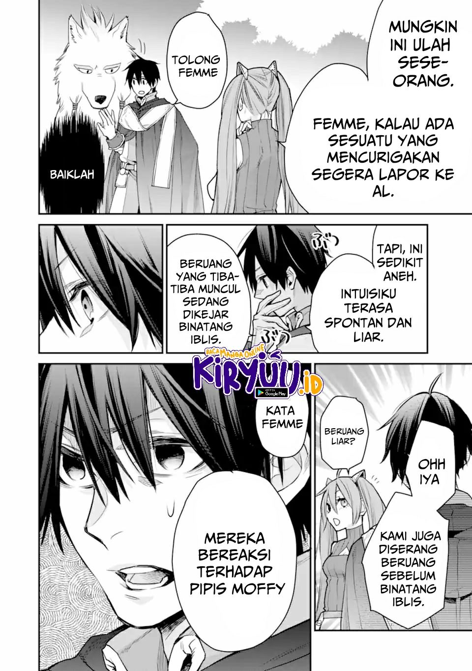 Saikyou no Madoshi. Hisa ni Ya wo Ukete Shimatta no de Inaka no Eihei ni Naru Chapter 26.1 page 30
