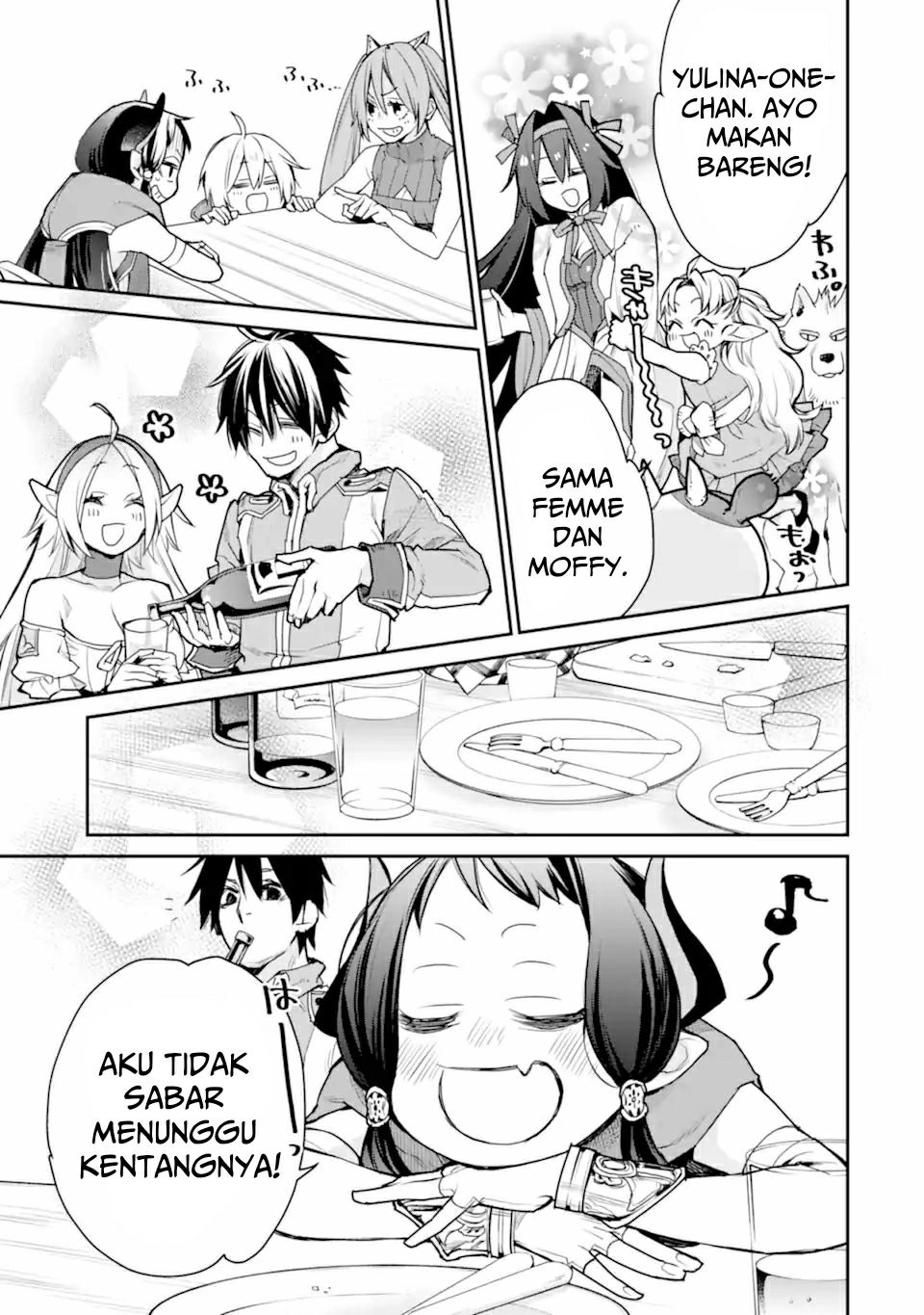 Saikyou no Madoshi. Hisa ni Ya wo Ukete Shimatta no de Inaka no Eihei ni Naru Chapter 26.2 page 22