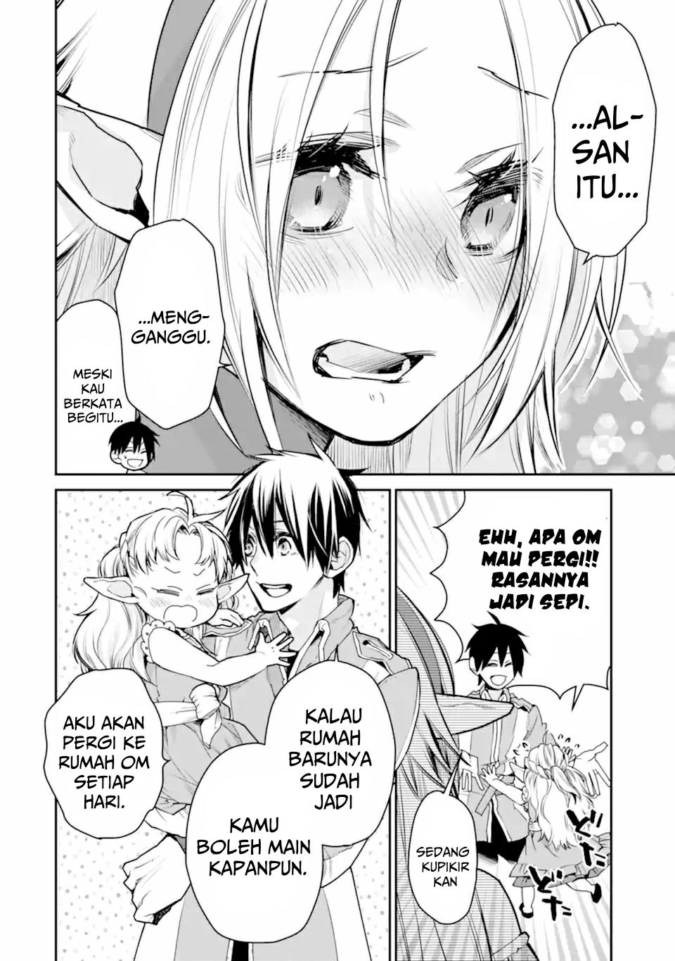 Saikyou no Madoshi. Hisa ni Ya wo Ukete Shimatta no de Inaka no Eihei ni Naru Chapter 26.2 page 28