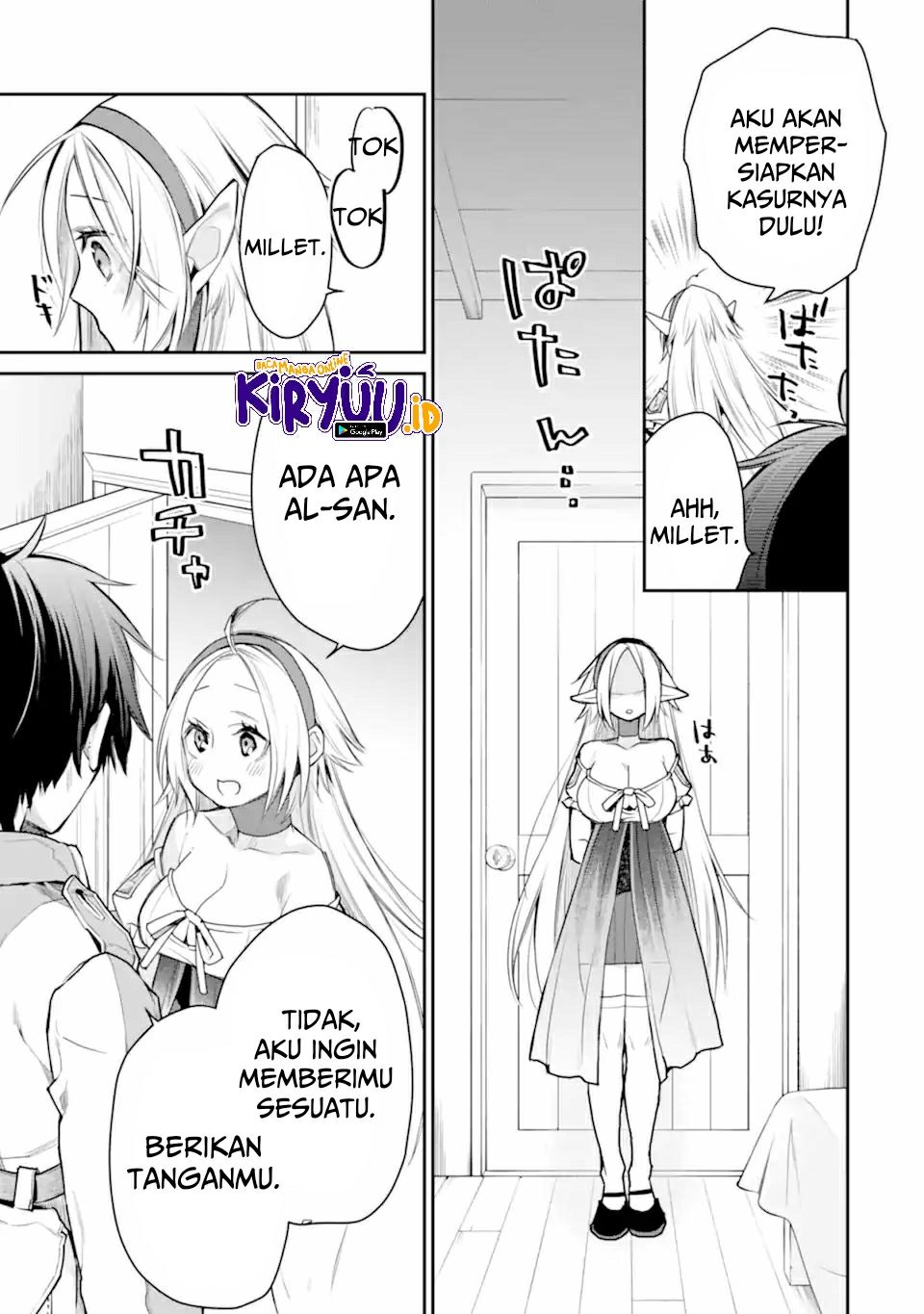 Saikyou no Madoshi. Hisa ni Ya wo Ukete Shimatta no de Inaka no Eihei ni Naru Chapter 26.2 page 30