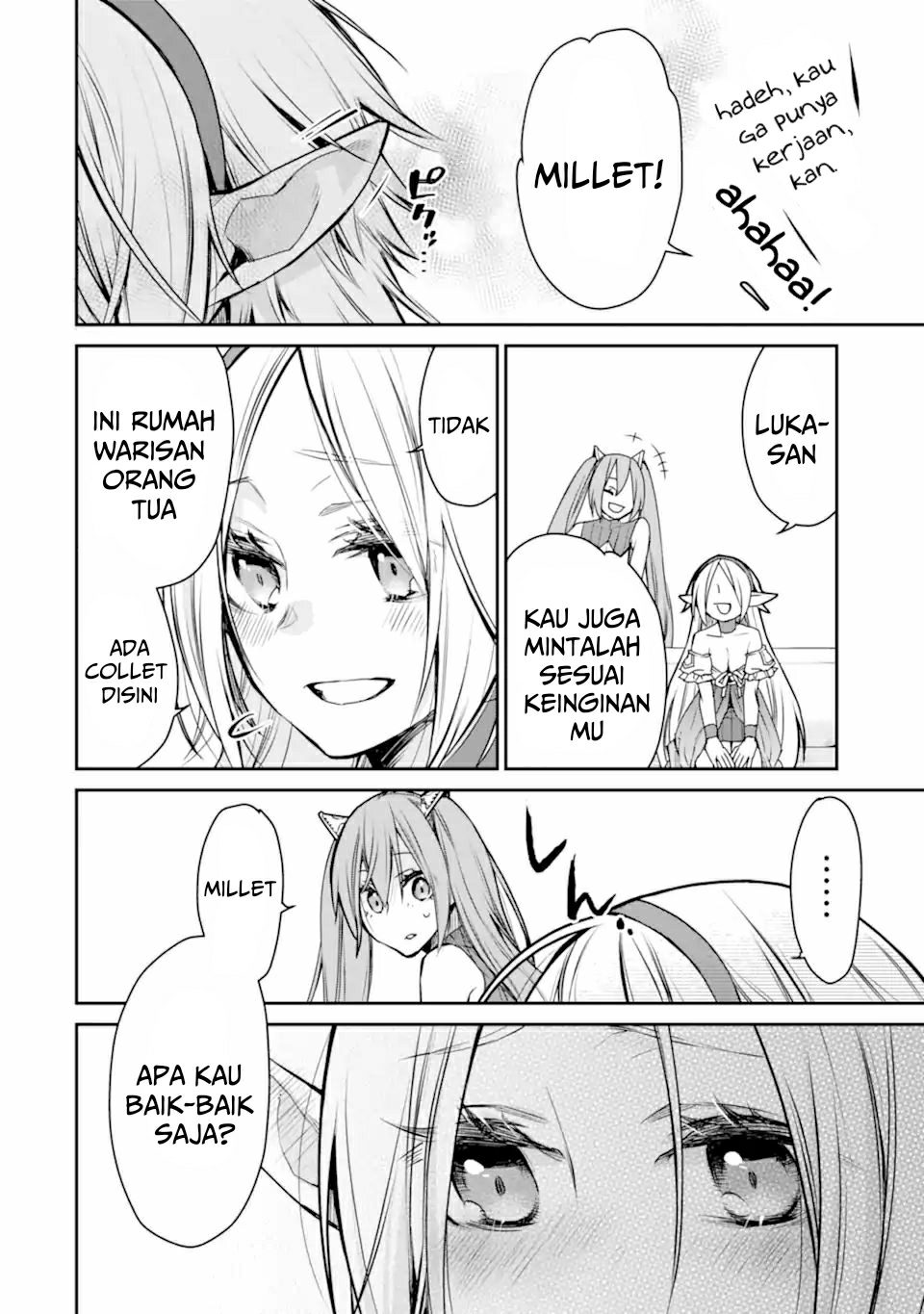 Saikyou no Madoshi. Hisa ni Ya wo Ukete Shimatta no de Inaka no Eihei ni Naru Chapter 27.1 page 18