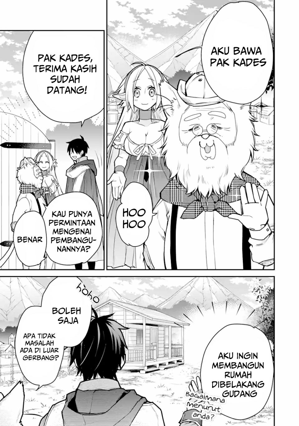 Saikyou no Madoshi. Hisa ni Ya wo Ukete Shimatta no de Inaka no Eihei ni Naru Chapter 27.1 page 24