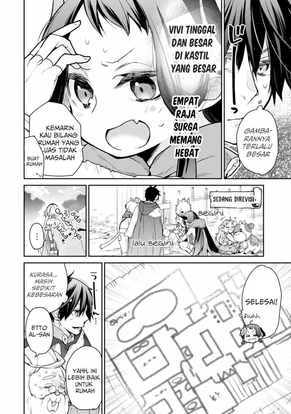 Saikyou no Madoshi. Hisa ni Ya wo Ukete Shimatta no de Inaka no Eihei ni Naru Chapter 27.1 page 30