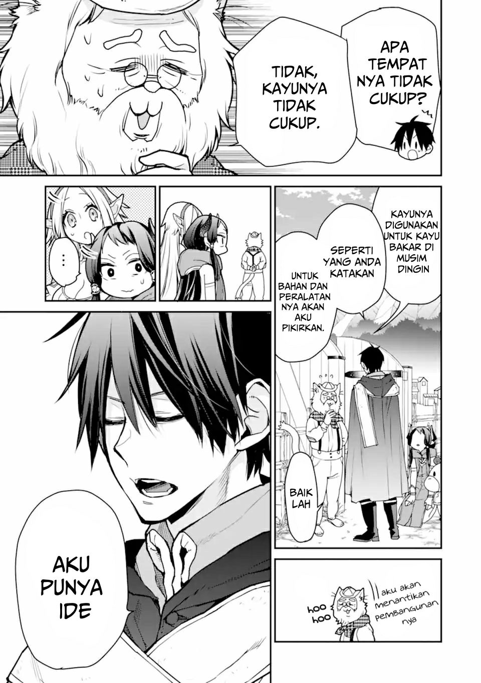 Saikyou no Madoshi. Hisa ni Ya wo Ukete Shimatta no de Inaka no Eihei ni Naru Chapter 27.1 page 32