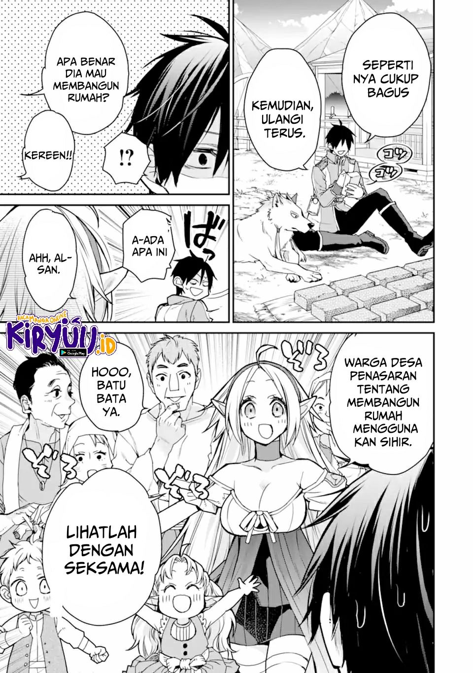 Saikyou no Madoshi. Hisa ni Ya wo Ukete Shimatta no de Inaka no Eihei ni Naru Chapter 27.2 page 8