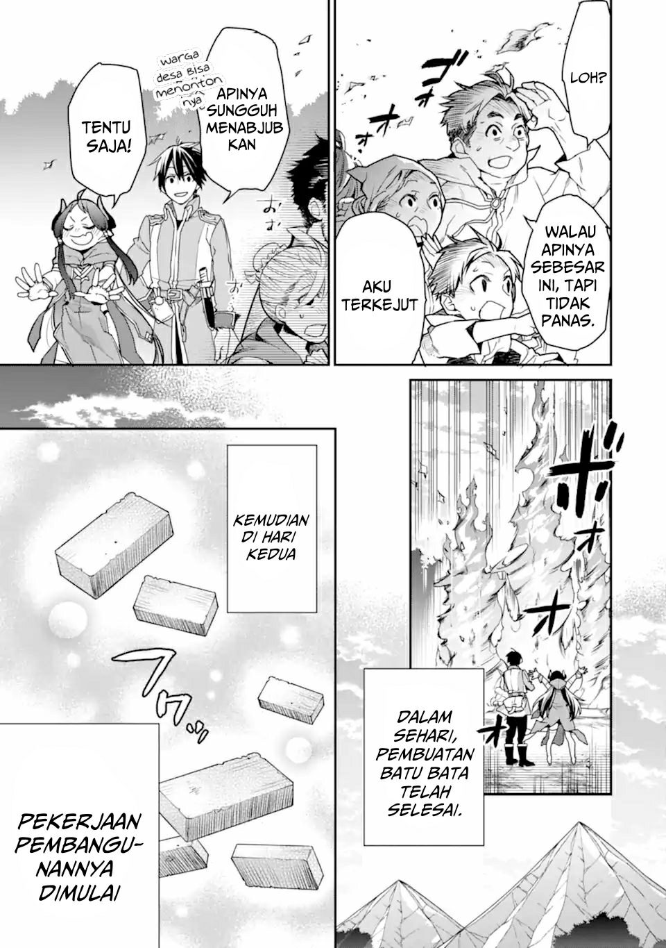 Saikyou no Madoshi. Hisa ni Ya wo Ukete Shimatta no de Inaka no Eihei ni Naru Chapter 27.2 page 16