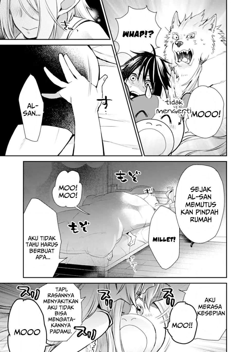 Saikyou no Madoshi. Hisa ni Ya wo Ukete Shimatta no de Inaka no Eihei ni Naru Chapter 27.3 page 26