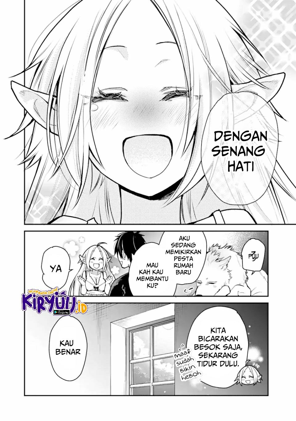 Saikyou no Madoshi. Hisa ni Ya wo Ukete Shimatta no de Inaka no Eihei ni Naru Chapter 27.3 page 36