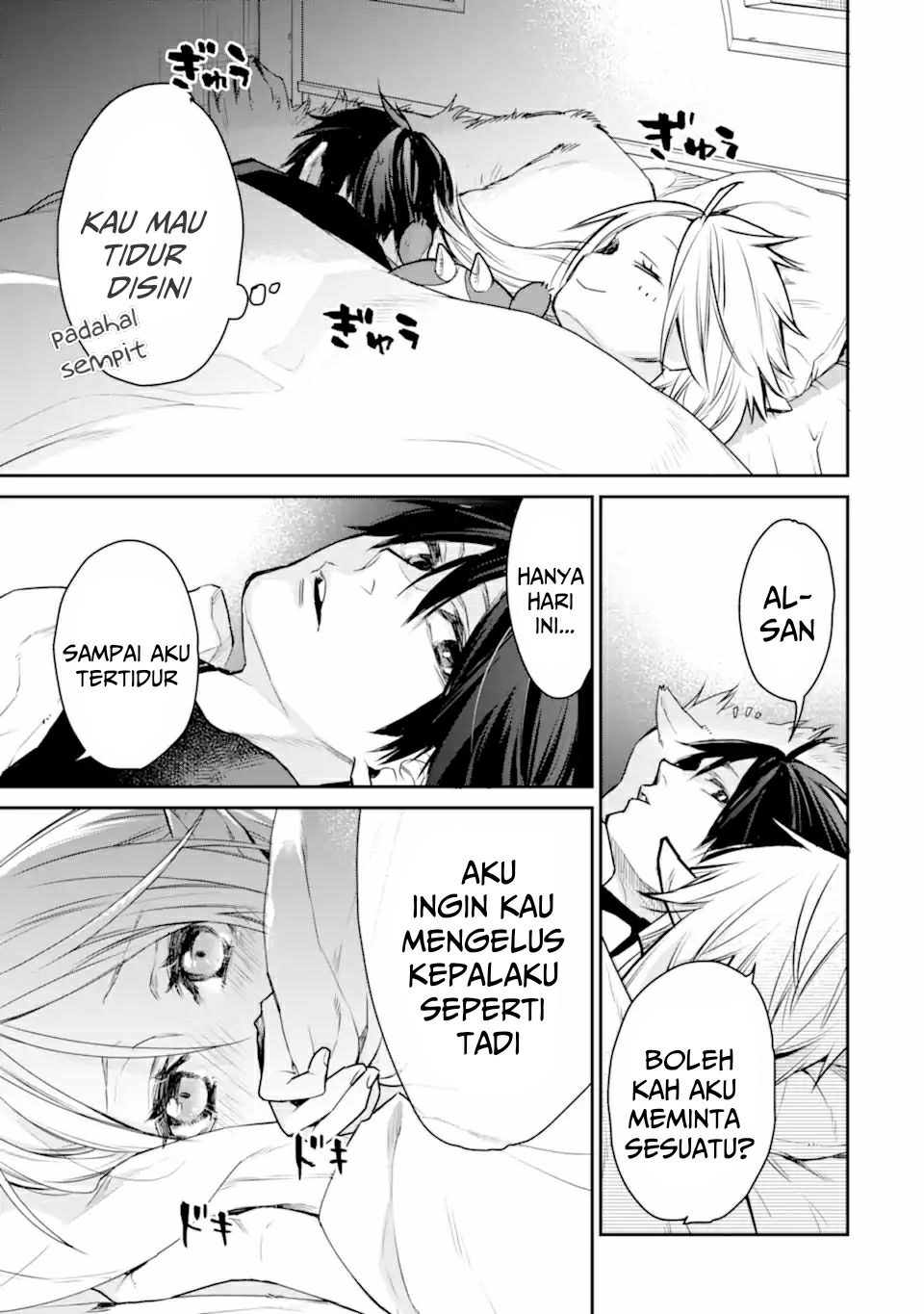 Saikyou no Madoshi. Hisa ni Ya wo Ukete Shimatta no de Inaka no Eihei ni Naru Chapter 27.3 page 38
