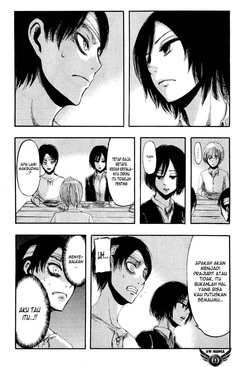 Shingeki no Kyojin chapter 16 halaman 12