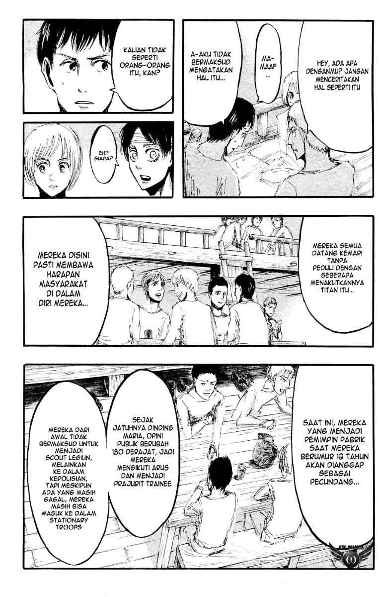 Shingeki no Kyojin chapter 16 halaman 22