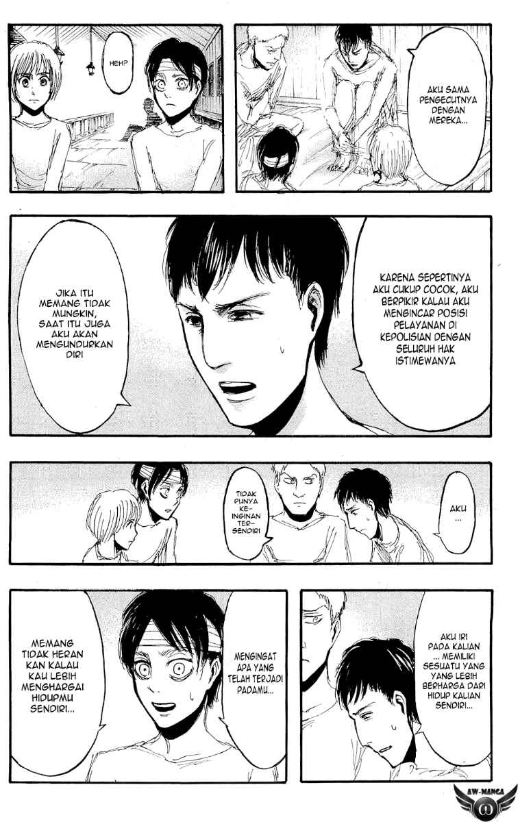 Shingeki no Kyojin chapter 16 halaman 23