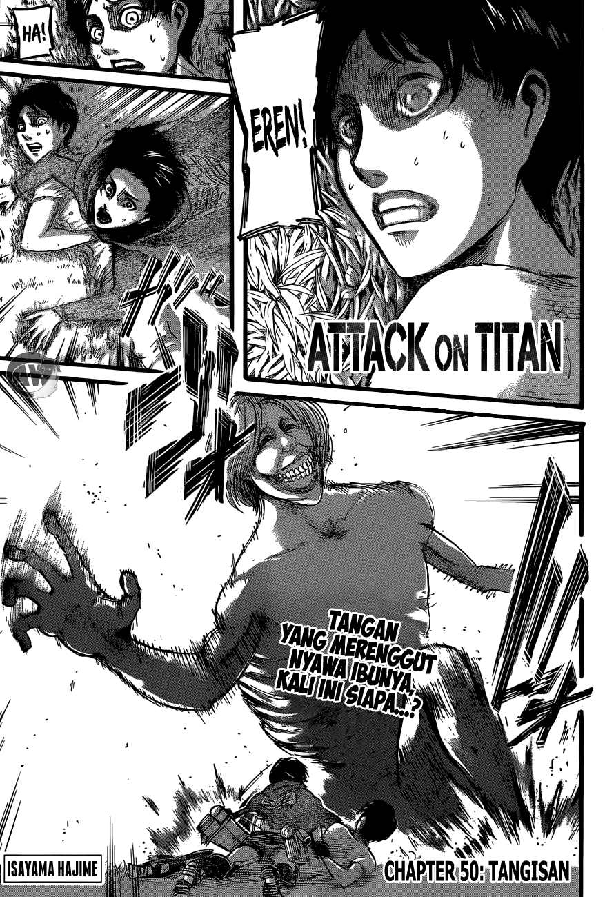 Shingeki no Kyojin chapter 50 halaman 6