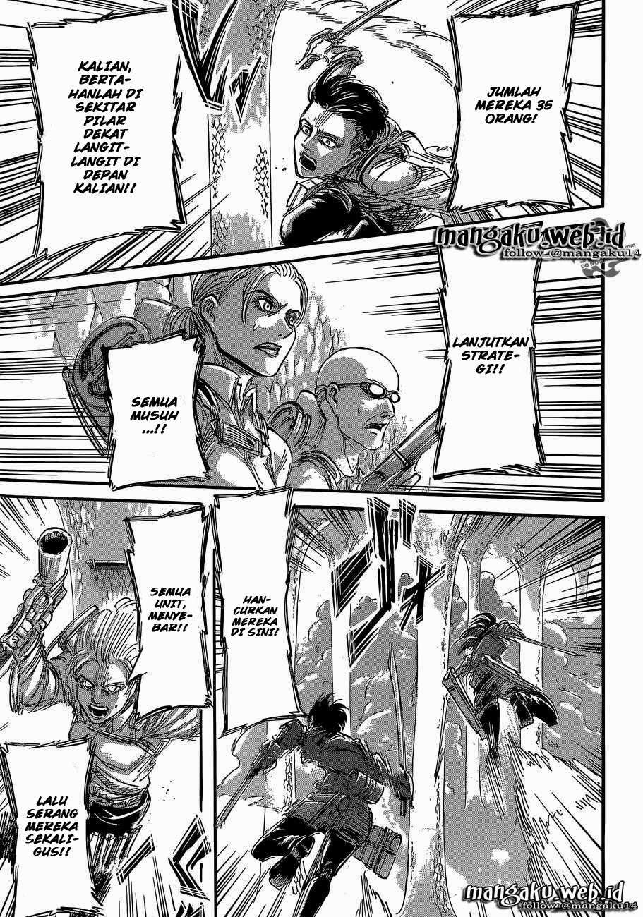 Shingeki no Kyojin chapter 64 halaman 16