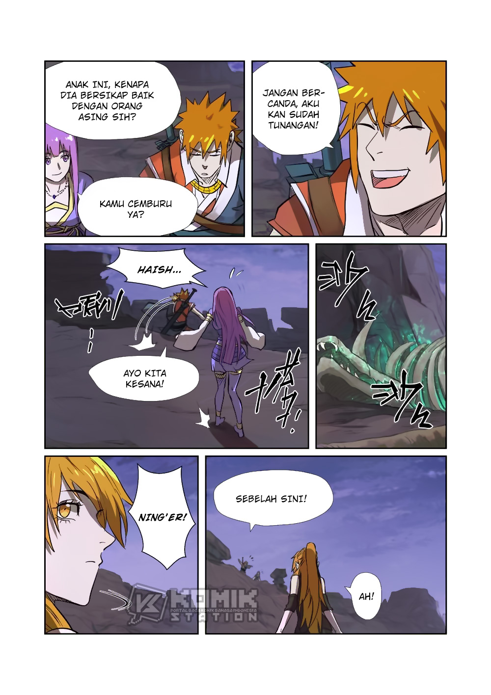 Tales of Demons and Gods chapter 261.5 halaman 7