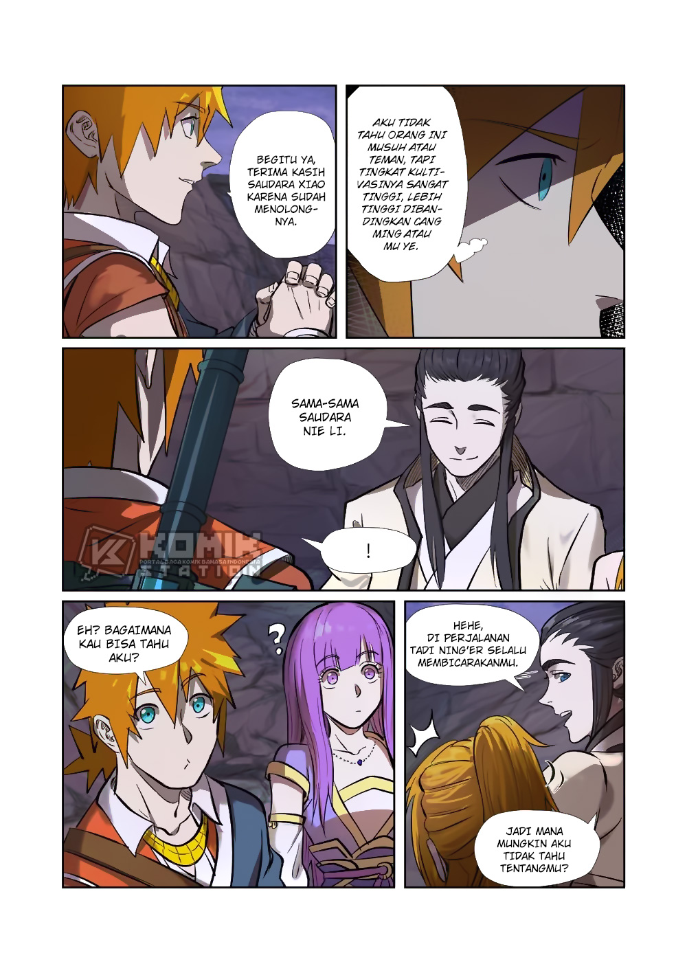 Tales of Demons and Gods chapter 261.5 halaman 9