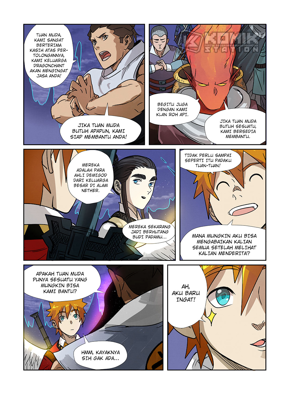 Tales of Demons and Gods chapter 272.5 halaman 4