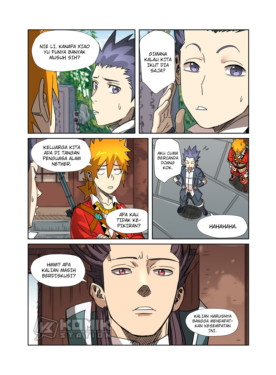 Tales of Demons and Gods chapter 302.5 halaman 6