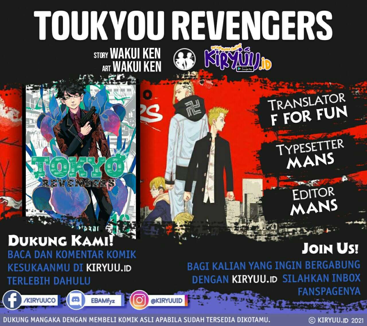 Tokyo Revengers Chapter 201 Bahasa Indonesia