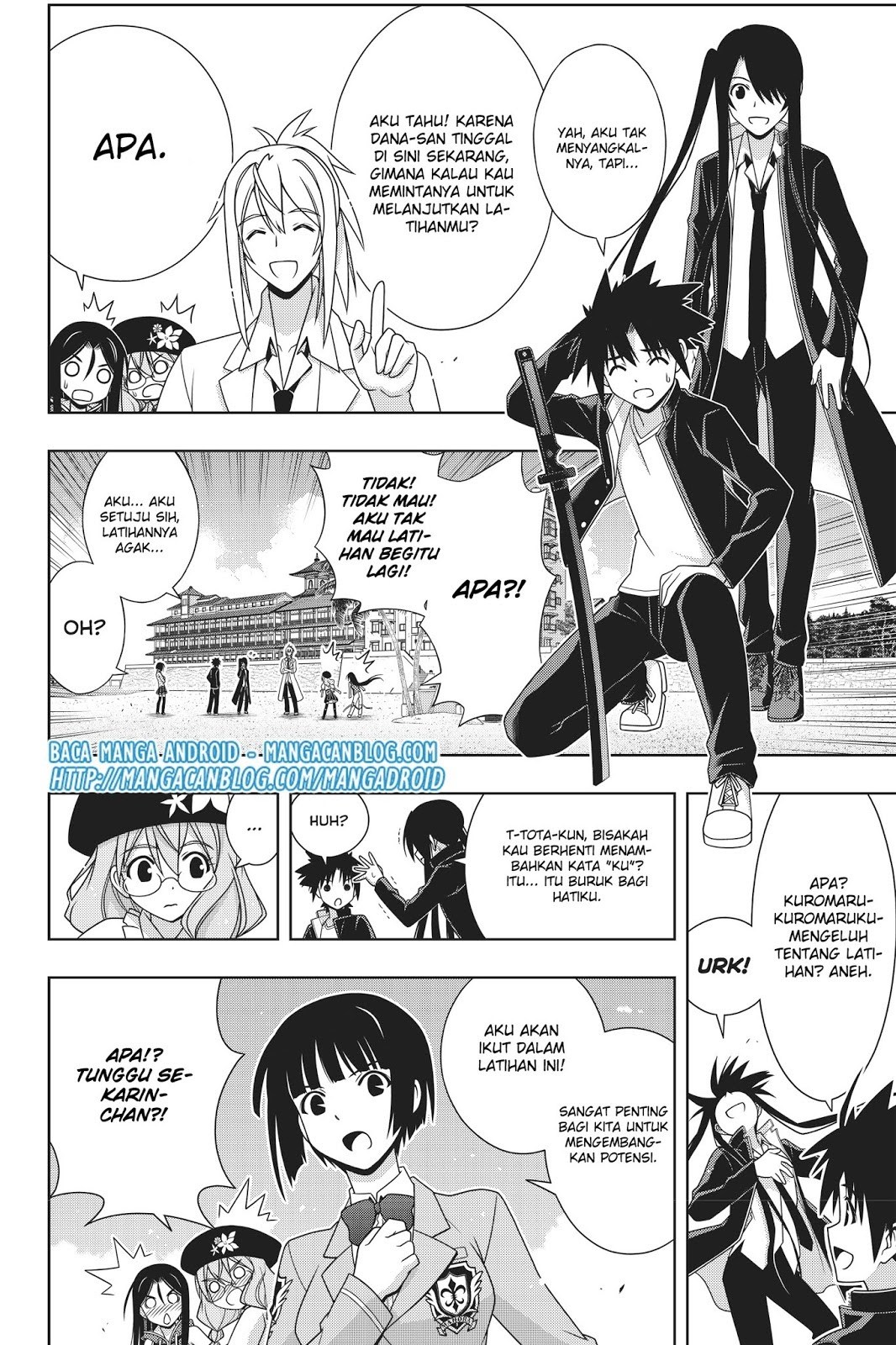 UQ Holder chapter 151 halaman 8