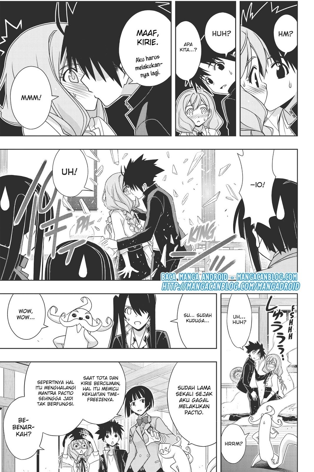 UQ Holder chapter 151 halaman 15