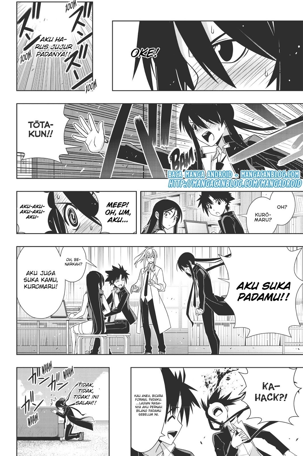 UQ Holder chapter 151 halaman 22