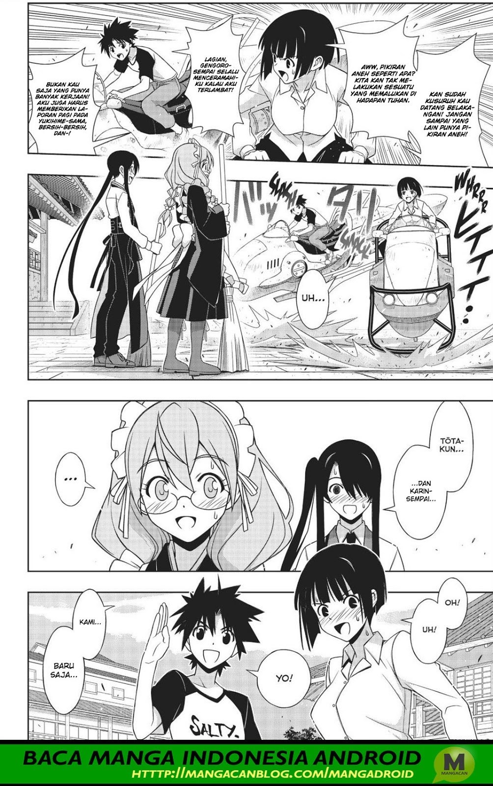 UQ Holder chapter 156 halaman 5