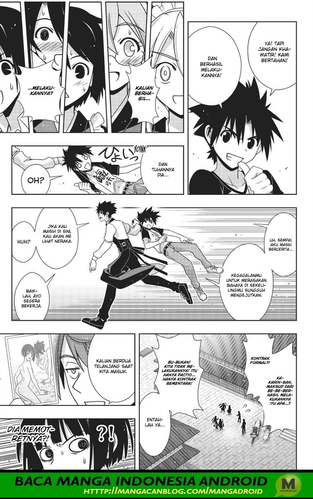 UQ Holder chapter 156 halaman 8